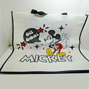 Disney Mickey Mouse XLarge Tote Bag Reusable Shopping Grocery 21x17x6 NWT